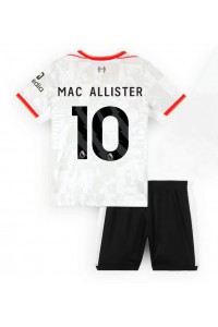 Liverpool Alexis Mac Allister #10 Jalkapallovaatteet Lasten Kolmas peliasu 2024-25 Lyhythihainen (+ Lyhyet housut)